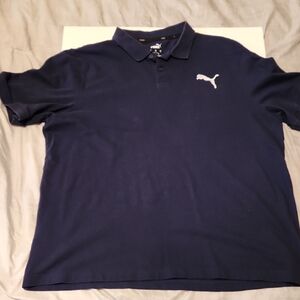 Puma Men's Deep Blue Polo Shirt